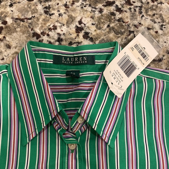 Lauren Ralph Lauren button down top - Picture 7 of 9